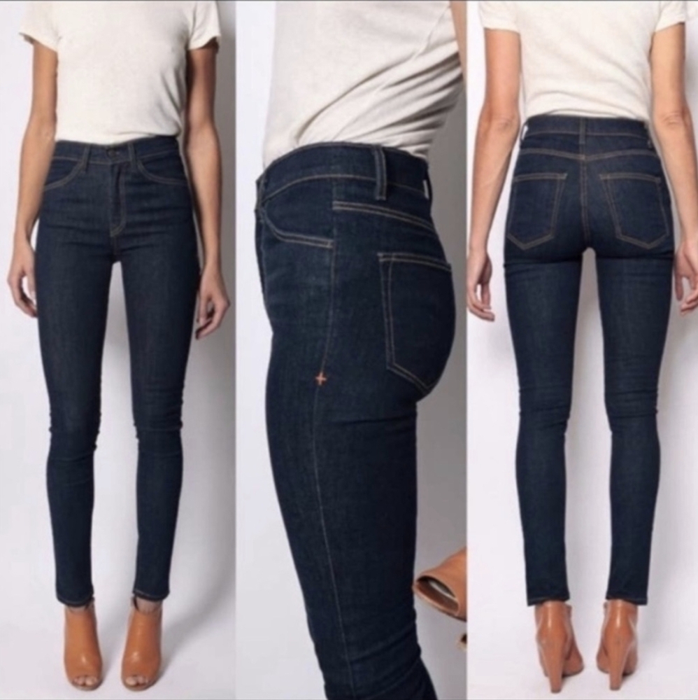 Imogene+Willie Imogene slim dark wash denim, 29